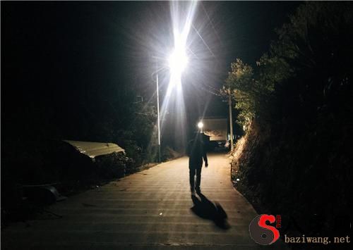 Dreaming of walking in the dark