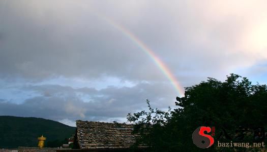 Dreaming of a rainbow after rain