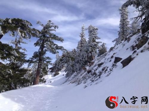 Dreaming of snow in the mountains